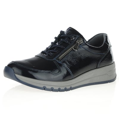 Waldlaufer - 957012 Patent Shoes Navy 1