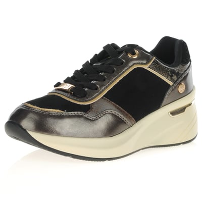 Xti - 146383 Wedge Trainers Black 1