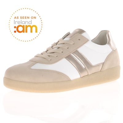 Gabor - West Retro Trainers - Beige Multi 1
