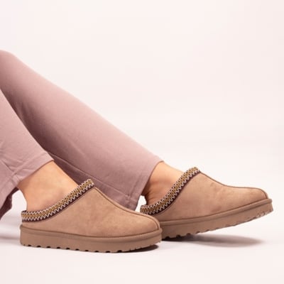 Lunar - Nepal Slippers, Mink 1