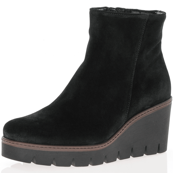 Gabor - Utopia Chunky Wedge Boots - Black 2
