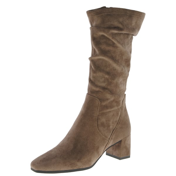 Caprice - 25303 Calf Slouch Sock Boots - Cafe 1