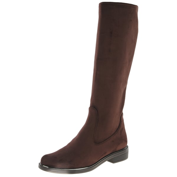 Caprice - 25512 Knee High Sock Boots - Dark Brown 1