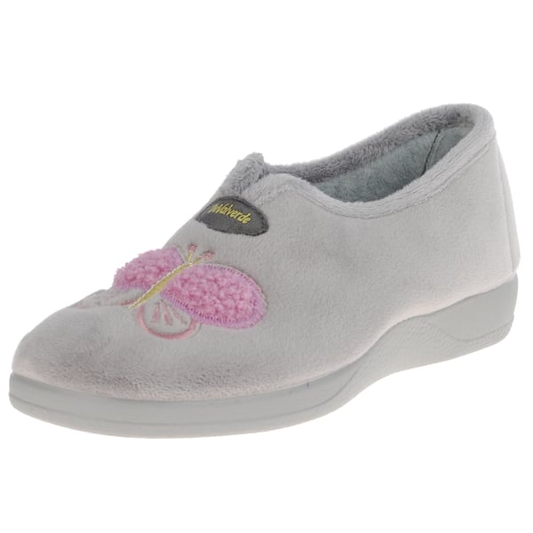 DeValverde - DVV1209 Butterfly Slippers - Grey 1