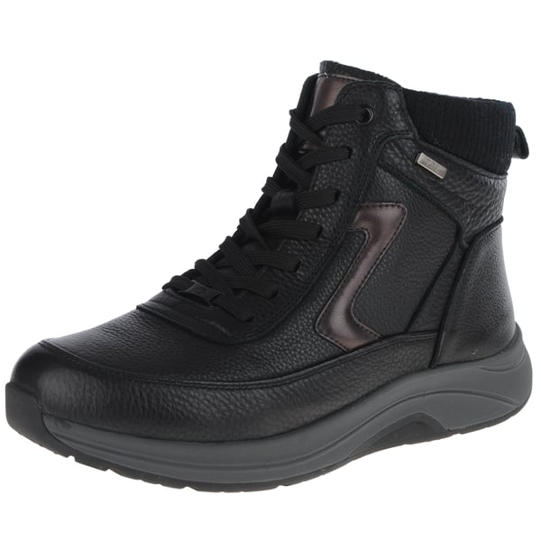G-Comfort - R-5189-7S Waterproof Side Zip Ankle Boots Black 1