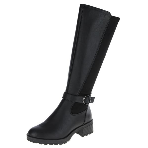 Jana - 25568 Knee Boots, Black 1