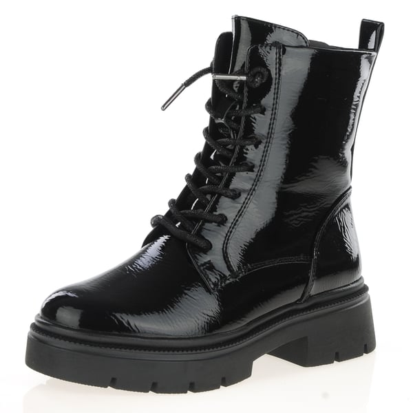 Marco Tozzi - 25219 Patent Ankle Boots - Black 1