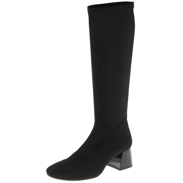 Miss Elastic - 75435 Knee Sock Boots - Black 1