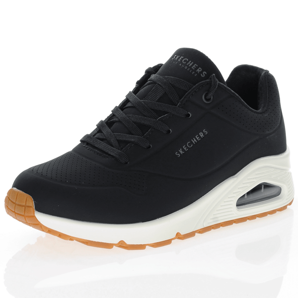 Skechers - 73690 Uno Stand On Air Trainers - Black 1