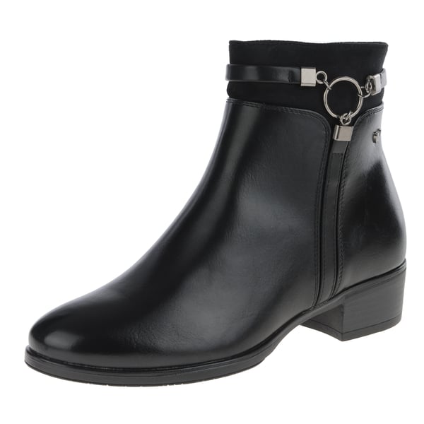 Susst - Gemma Flat Ankle Boots, Black 1