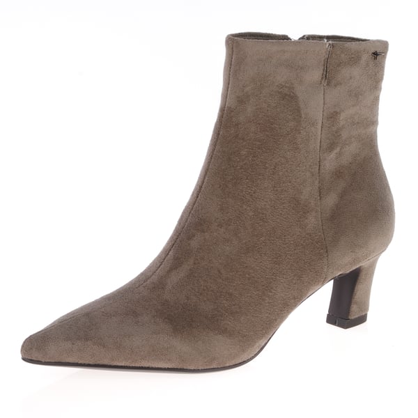 Tamaris - 25383 Low Heel Ankle Boots - Taupe 1