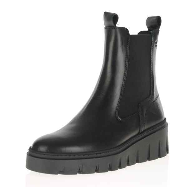 Tamaris - 25489 Leather Chelsea Boots - Black 1