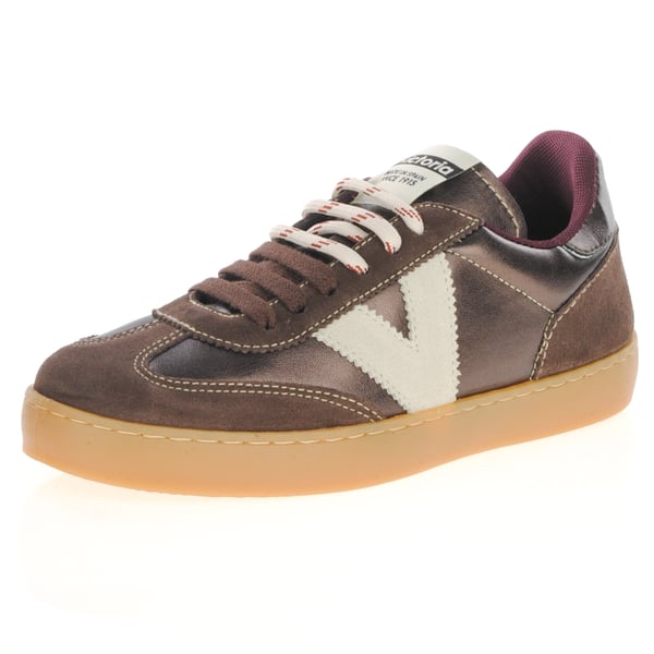 Victoria - 1126234 Berlin Trainers - Brown / Metallic 1