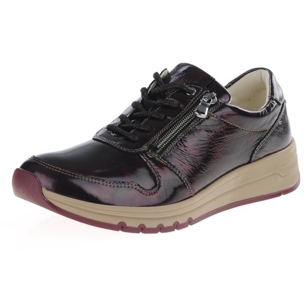 Waldlaufer - 957012 Patent Side Zip Shoes Bordeaux 1