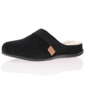Strive Footwear - Vienna Leather Slippers, Black