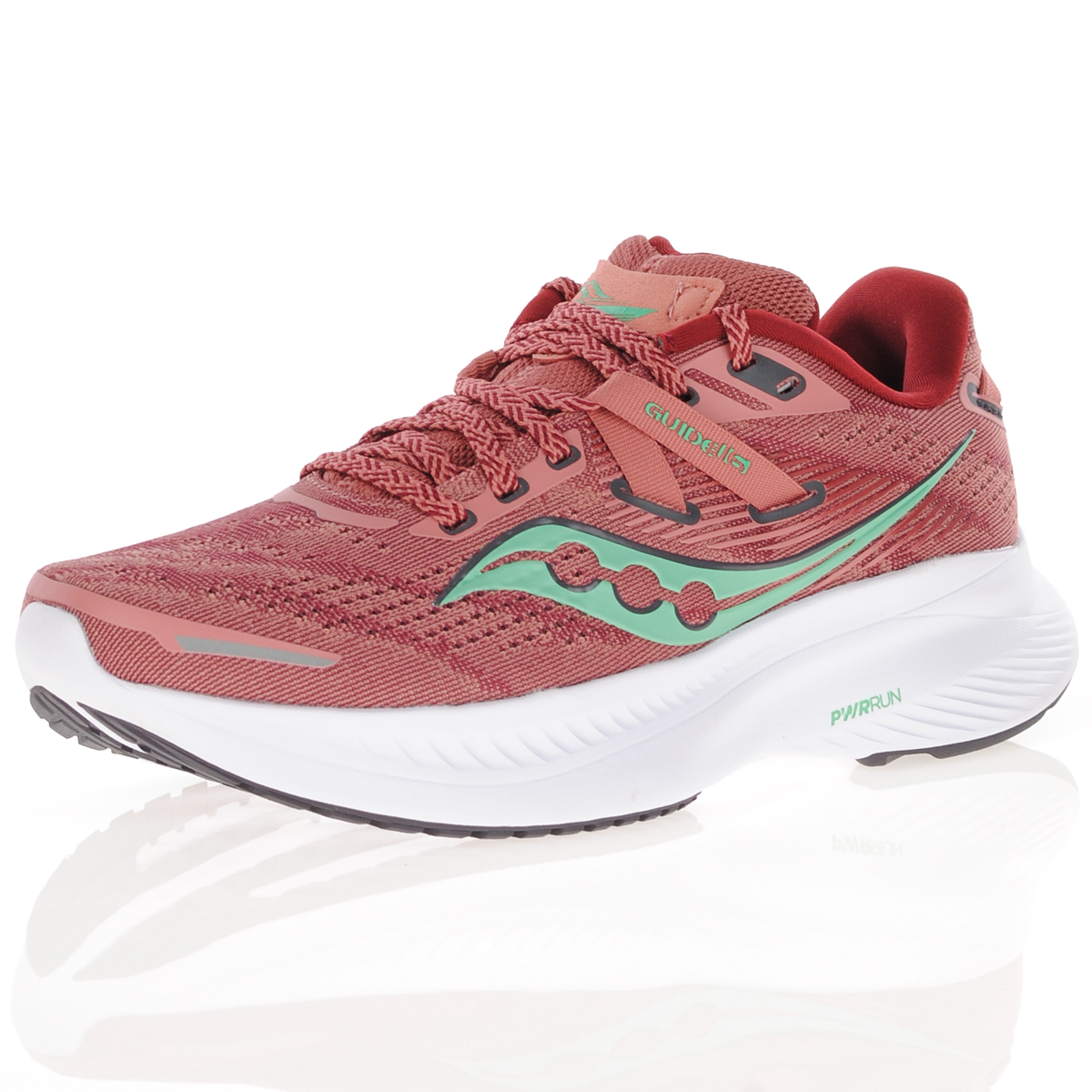 Saucony - Guide 16 Mesh Trainers Soot - S10810, The Shoe Horn