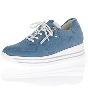 Waldlaufer - 758008 Lace Up Shoe, Blue