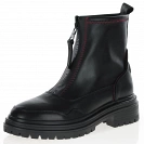 Carmela - Front Zip Ankle Boots Black - 160225 2