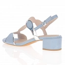 Marco Tozzi - Low Block Heel Sandals Light Blue  - 28230 3
