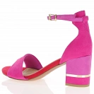 Marco Tozzi - Block Heeled Sandals Pink Combi - 28303 3