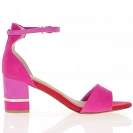 Marco Tozzi - Block Heeled Sandals Pink Combi - 28303 4