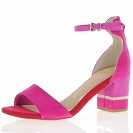 Marco Tozzi - Block Heeled Sandals Pink Combi - 28303 2