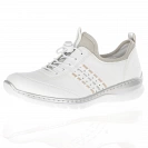 Rieker - Casual Flat Shoes Off-White - L3259-80 2
