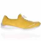Rieker - L32T4-69 Casual Flat Shoe, Yellow 4