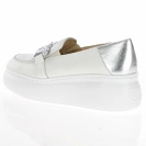 Wonders - Platform Loafers Off-White Leather - 2634 3