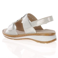 Ara - Velcro Strap Sandals Silver - 29002 2