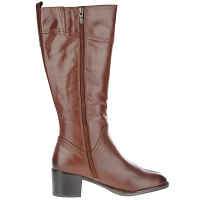 Caprice - Block Heel Knee Boots Cognac - 25500 3