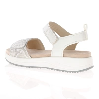 Caprice - Leather Sandals White - 28702 2