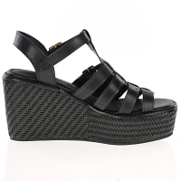 Carmela - Platform Wedge Sandals Black - 161388 3