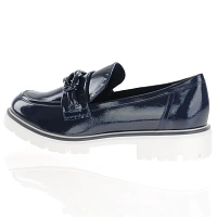 Marco Tozzi - Vegan Loafers Navy Patent - 24704 2