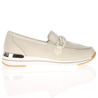 Remonte - Low Wedge Loafers Light Beige - R6711-60 3