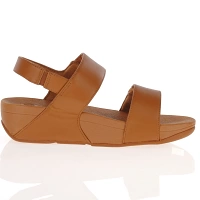 Fitflop - Lulu Adjustable Leather Sandals, Tan 3