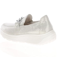 G-Comfort - Wedge Loafers Silver / White - S-2721 2