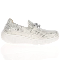 G-Comfort - Wedge Loafers Silver / White - S-2721 3