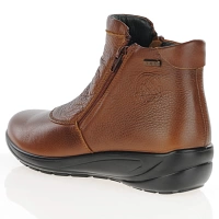 G-Comfort - Waterproof Ankle Boots Cognac- P-9521 2