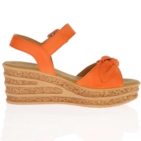 Gabor - Wedge Sandals Orange - 653.14 3