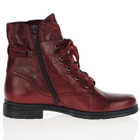 Gabor - Lace Up Ankle Boots Dark-Red - 674.55 3