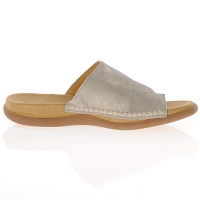 Gabor - Leather Toe Post Sandals Gold/Beige - 700.62 3
