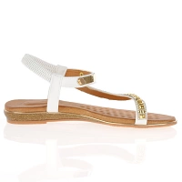 Lunar - Asia Gemstone Sandals, White 3