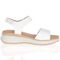 Oh My Sandals - Velcro Strap Sandals White - 5411 3