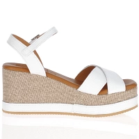 Oh My Sandals - Wedge Sandals White - 5473 3