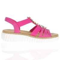 Rieker - Slingback Sandals Pink - 63249-31 3