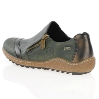 Rieker - Water Resistant Shoes Green Combi - L7571-54 2