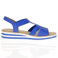 Rieker - Slingback Sandals Blue - V0209-14 3