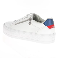 s.Oliver - Side Zip Trainers Off-White - 23600 2