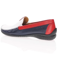 Gabor -  Flat Leather Moccasin Navy - 090.68 2